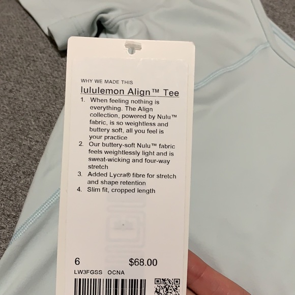 Lululemon Align Tee - Picture 3 of 4